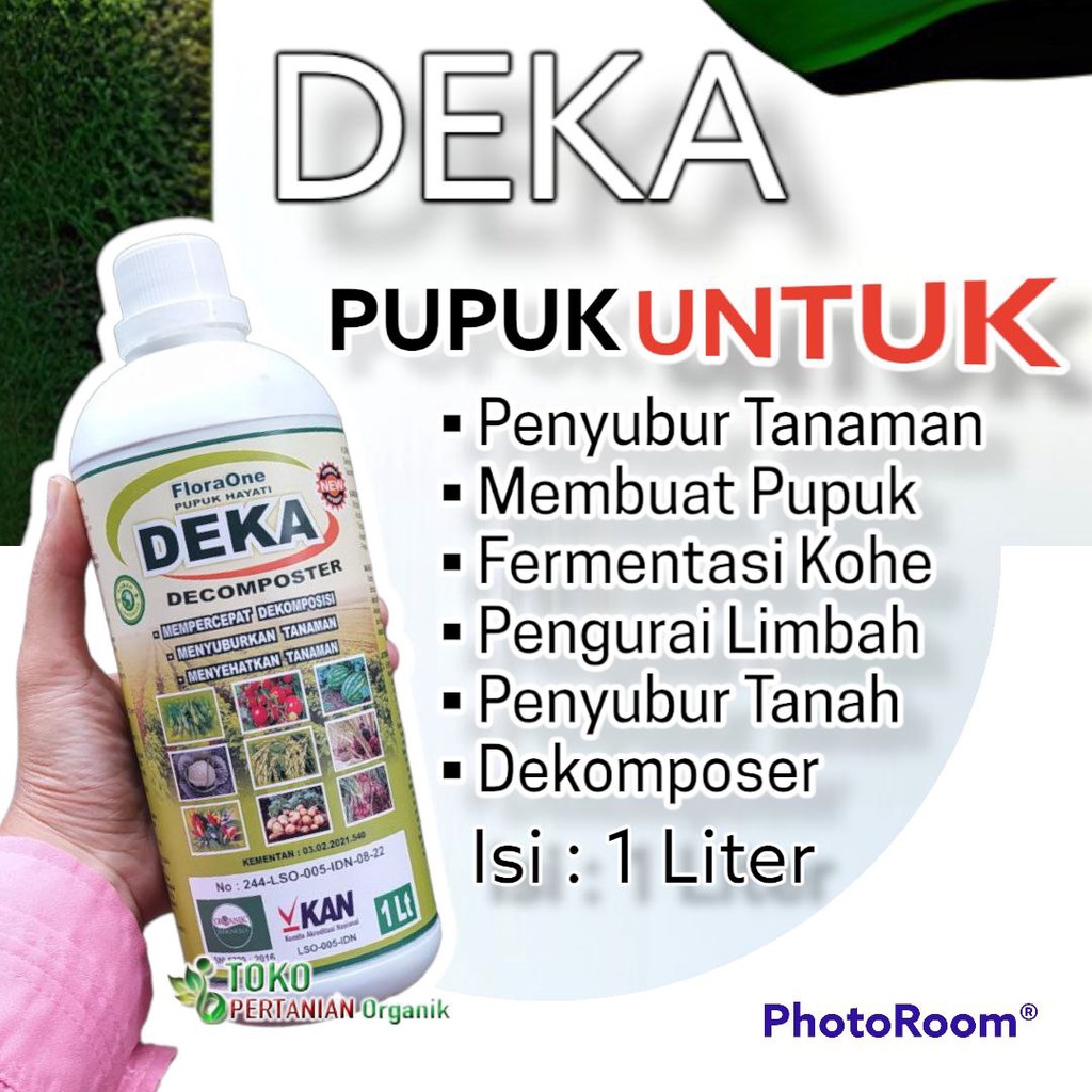 Pupuk hayati dekomposer untuk pupuk kandang, Floraone DEKA cair pengolahan pupuk kandang sapi
