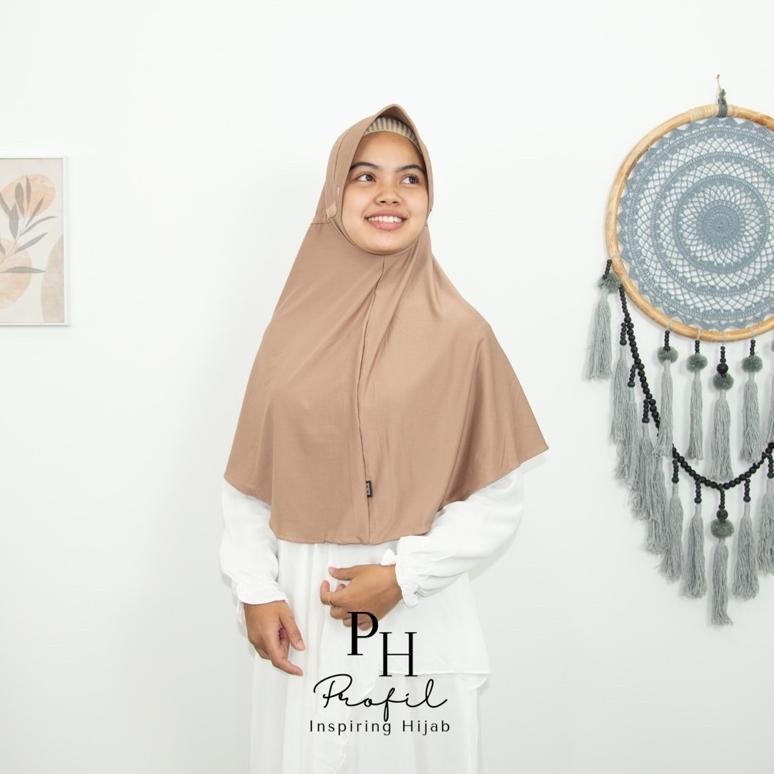 [EH321] KHIMAR INSTAN SERUT JOKOWI UKURAN L JILBAB INSTAN BERGO HAMIDAH SERUT JOKOWI JUMBO JERSEY HI