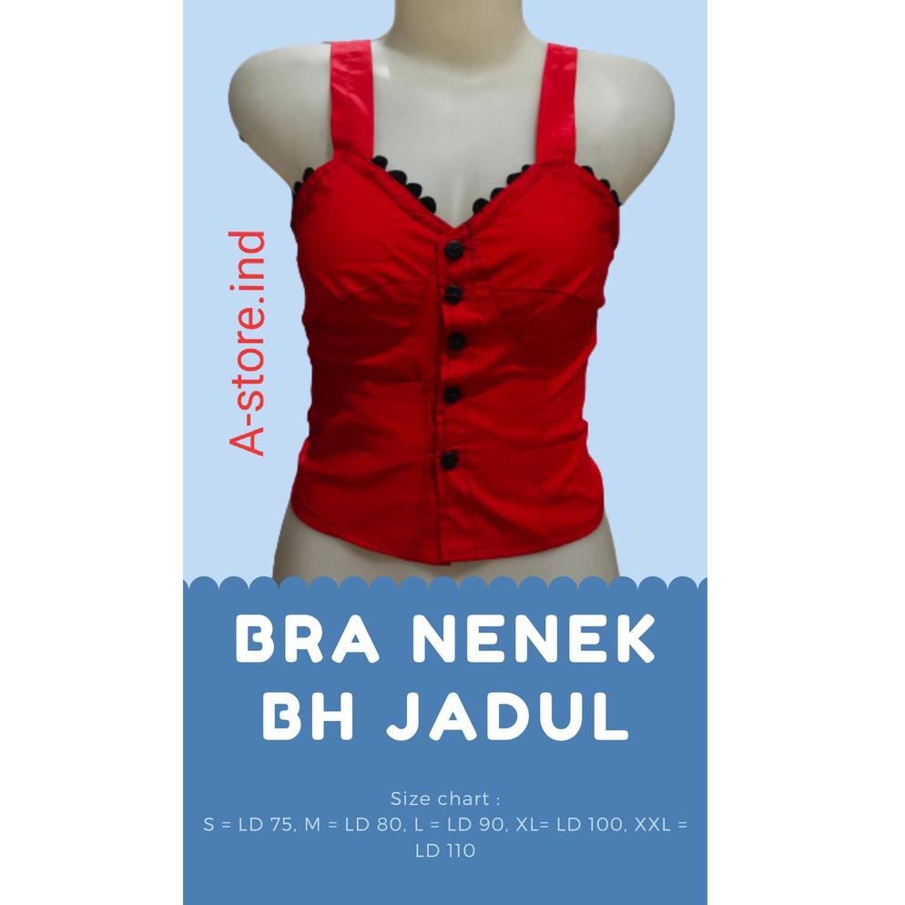 ➻Best Seller❅ KUTANG NENEK BH BRA LANSIA / ORANG TUA IBU / EMAK 63 ➻