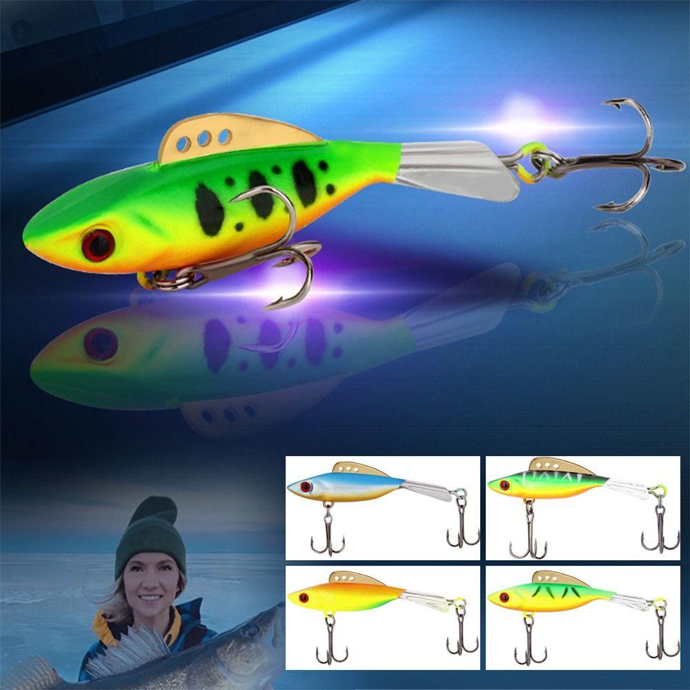 Top 1pc Pengait Pancing Es 4g 8g Jig Renang Buatan