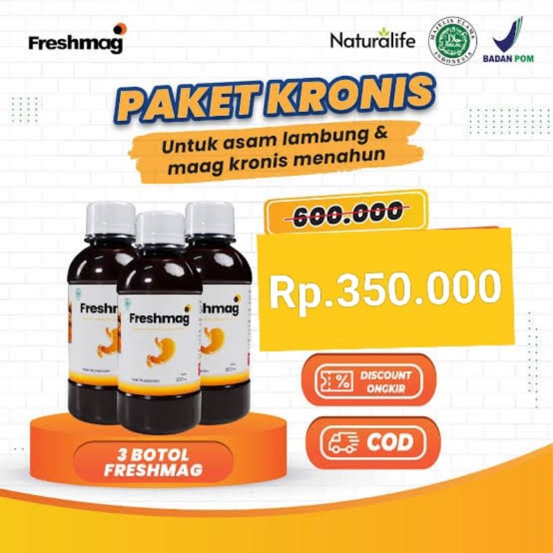 

FRESHMAG madu herbal 3X lebih cepat mengatasi maag gerd magh