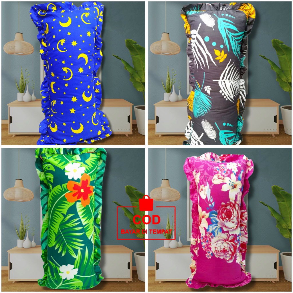✅COD SARUNG BANTAL CINTA BESAR JUMBO RUMBAI DEKORASI KAMAR