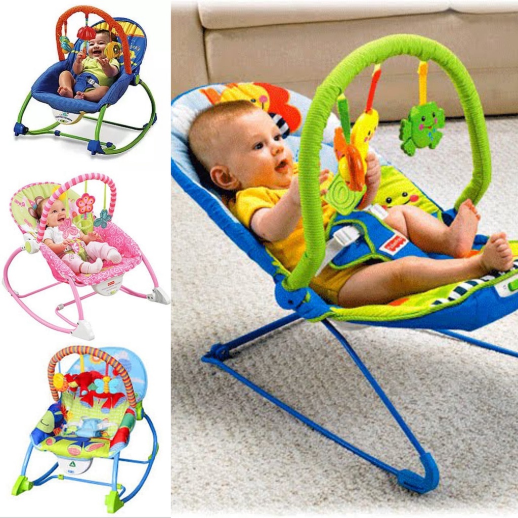 Baby Bouncer Manual Rocker Bayi Toodler Kursi Goyang