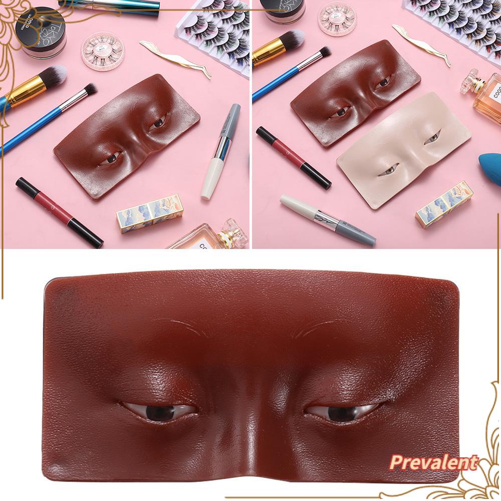 Preva The Perfect Aid Silicone Painting Makeup Practice Skin Lash View Kelopak Mata Berlatih Papan Wajah Makeup