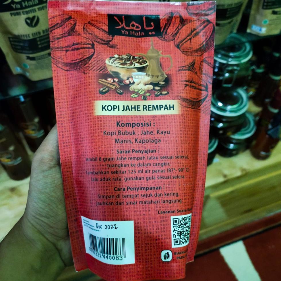 

(O-T5T-☎) Kopi Jahe Rempah Arab Ya Hala Coffee murah