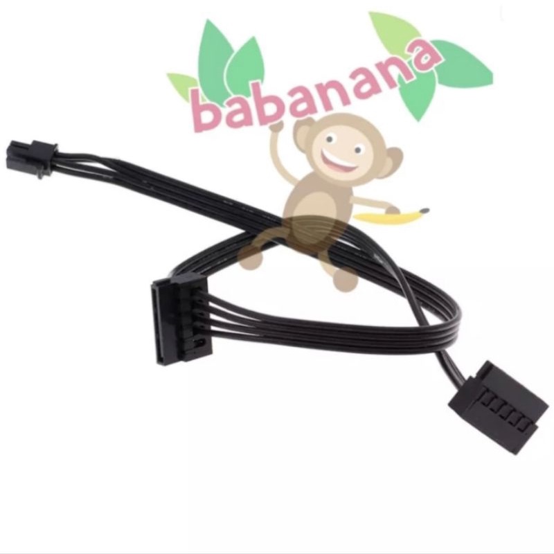 ATX 4 Pin Mini to 2 Sata for Dell Lenovo IBM Power Kabel Splitter Converter HDD SSD Cable Adapter