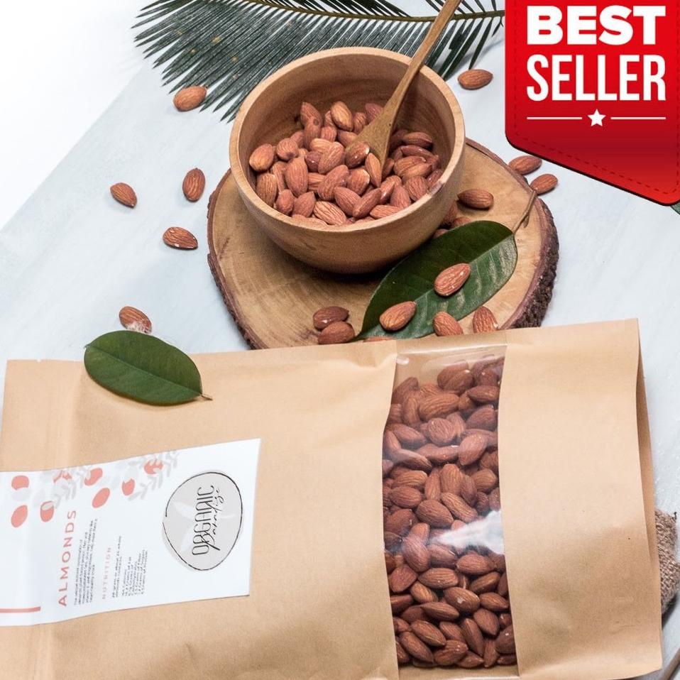 

1.1 Fasion sale Roasted Almond 1 KG / Kacang Almond Panggang 1KG FRESH ROAST Premium Quality .,,.,.,