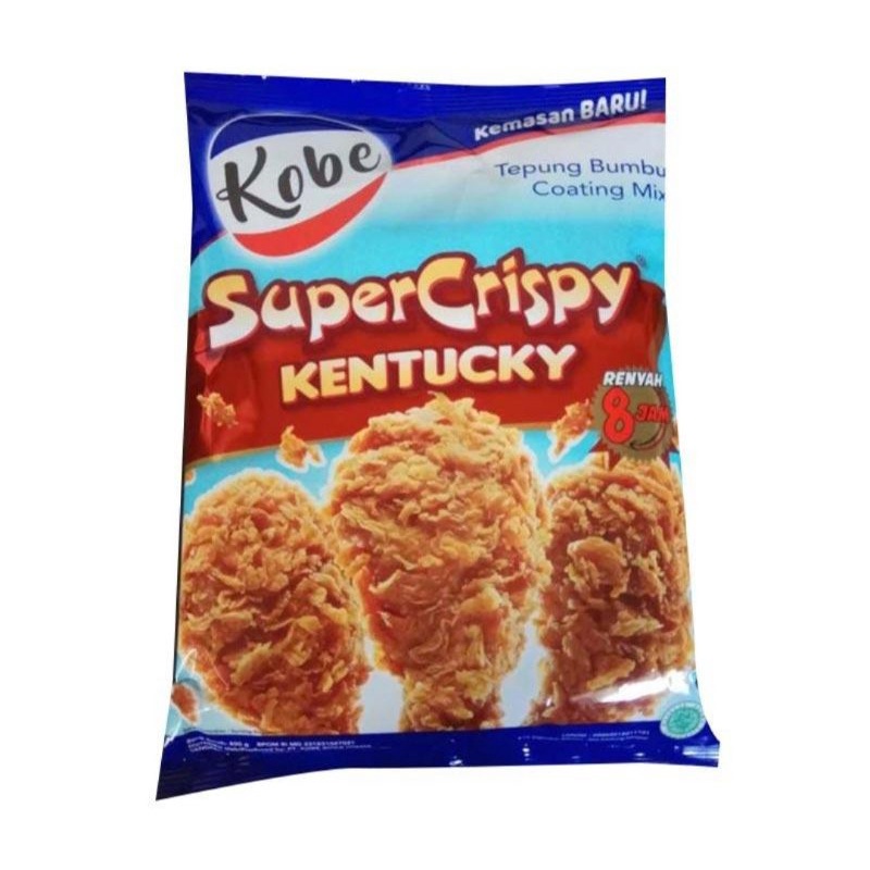 

KOBE TEPUNG SUPER CRISPY KENTUCY 850 gram