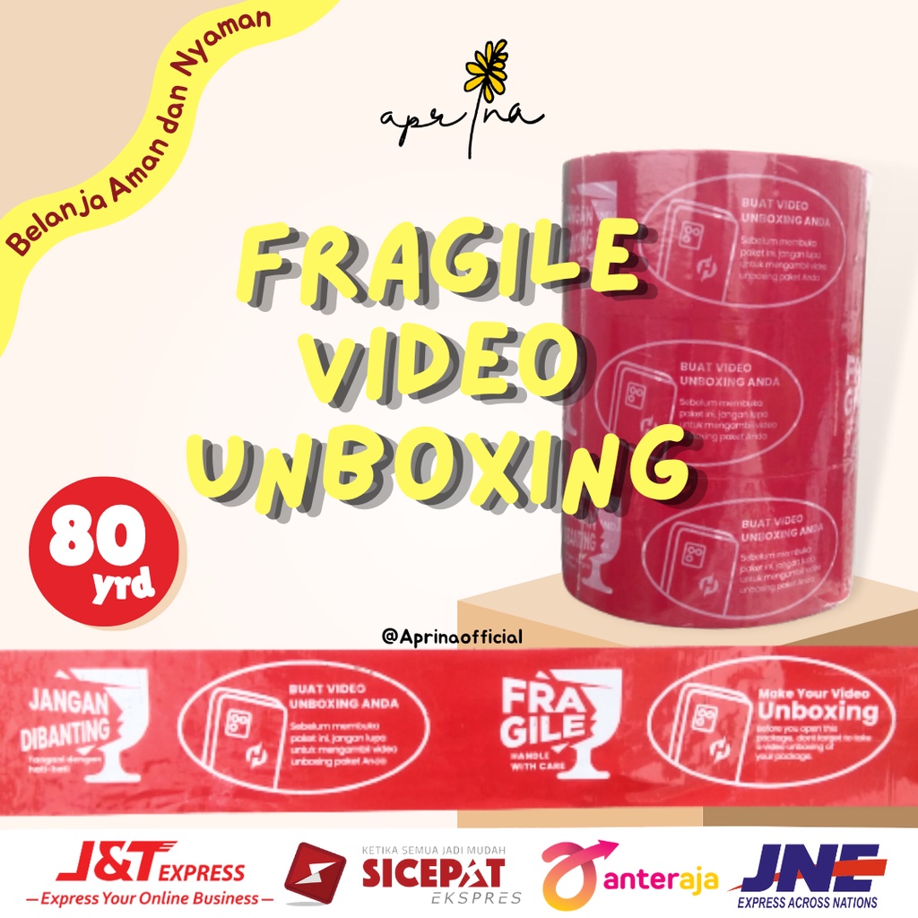 

Lakban Fragile Unboxing Jangan Dibanting Termurah