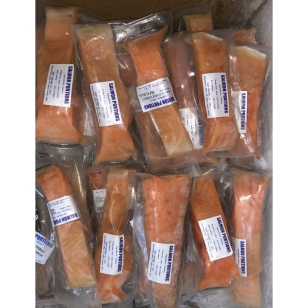 

Salmon portions non skin 80-100gr