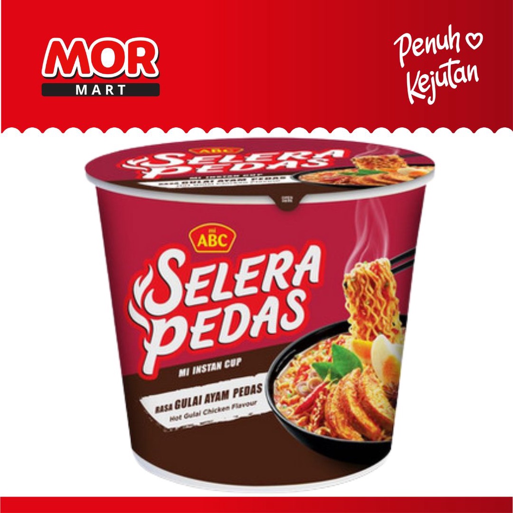 

ABC Mie Cup Gulai Ayam Pedas Spicy Chicken 60 gr