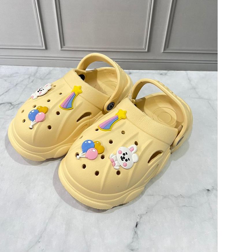 MURAH IR-315S Sandal Baim Kekinian Anak Perempuan Cewek Tempel Mainan Lucu Merek Irsoe Size 20-25