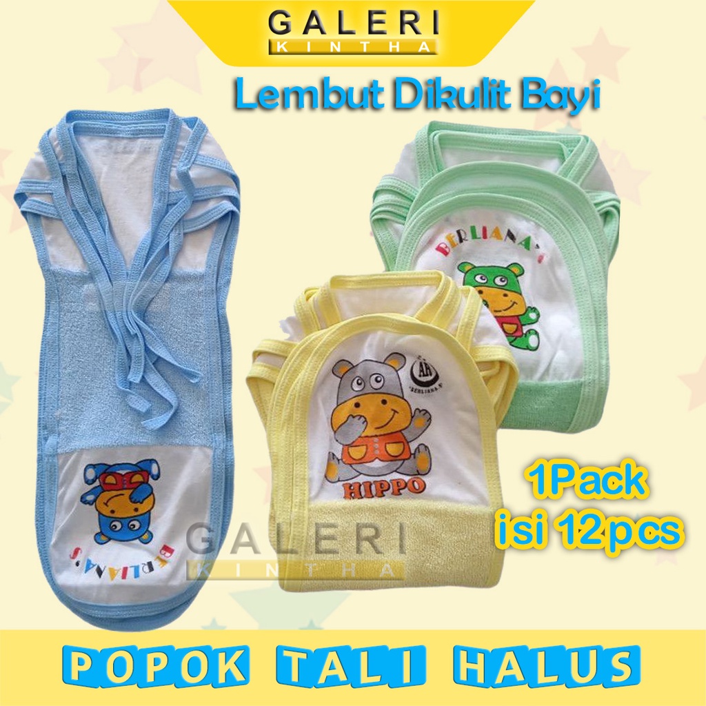 Popok Kain Tali Bayi Baru Lahir Newborn Halus Lembut Cuci Ulang