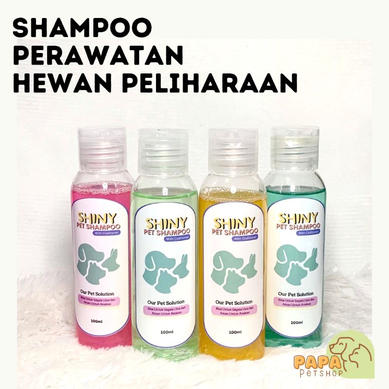 Shampoo Kucing Anjing with conditioner sabun khusus hewan bagus untuk bulu