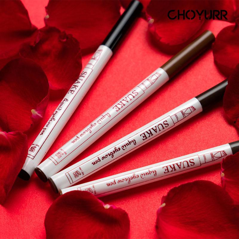 【COD】Eyebrow Pensil Alis Waterproof 4 Fork Tip Original Eyebrow Korea Pensil Alis Eyebrow Kosmetik Mata Pensil Alis Tahan Air Tahan Lama-CH