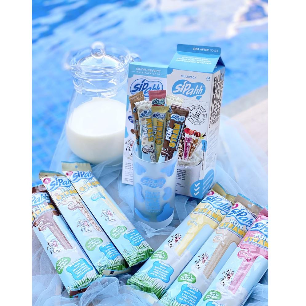 

(K-N9N(➸) Sipahh Fun Straw Pack 1's (Cookies & Cream) amanah