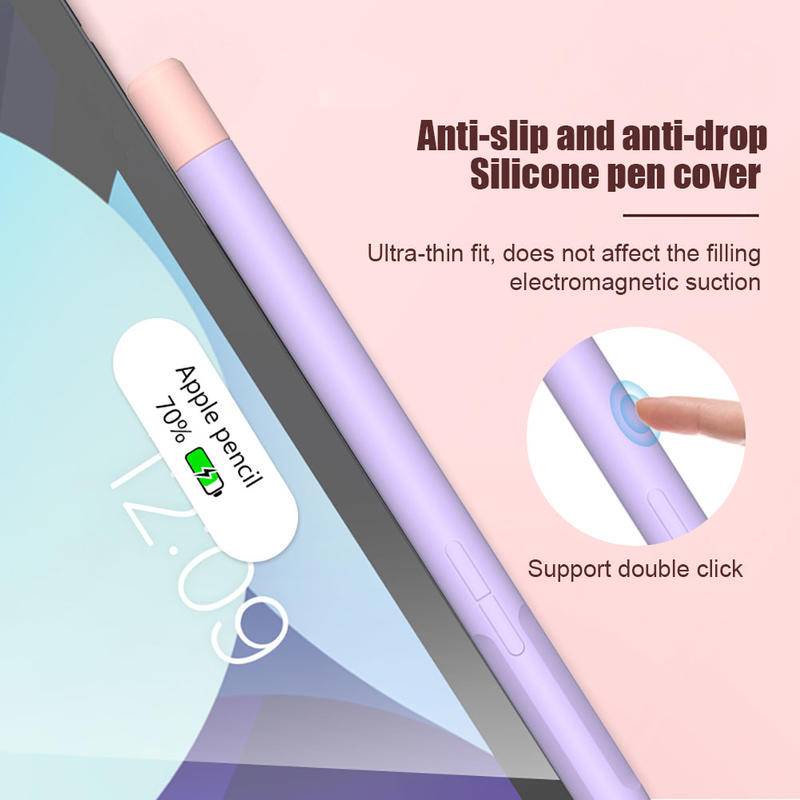 Silikon Stylus Pensil Case Untuk Xiaomi Non-slip Anti Jatuh Lembut Lengan Tablet Pen Pelindung