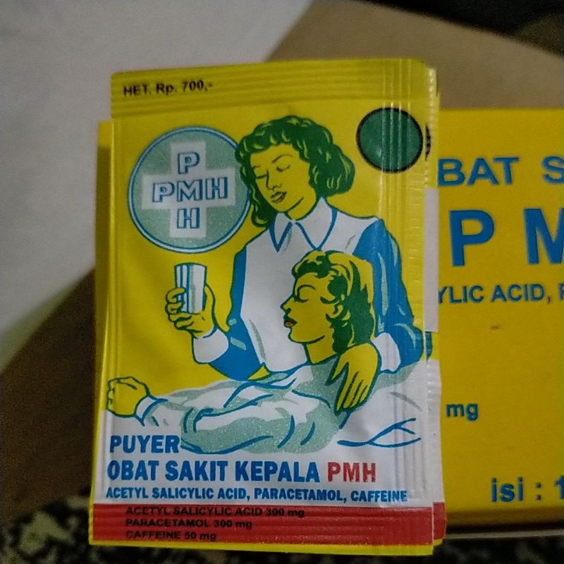 puyer obat sakit kepala pmh,per ikat.