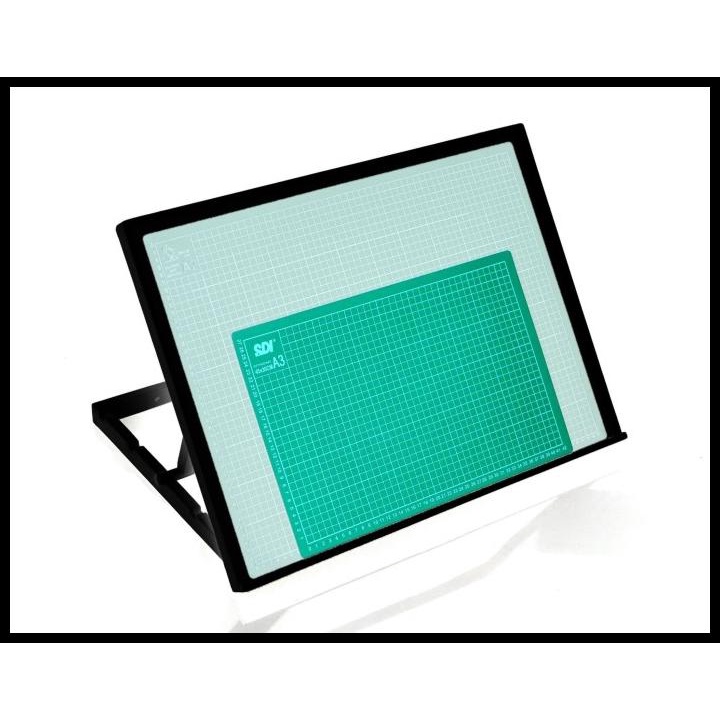 

Meja Gambar Lipat A2 Ergonomic Adjustable Hitam