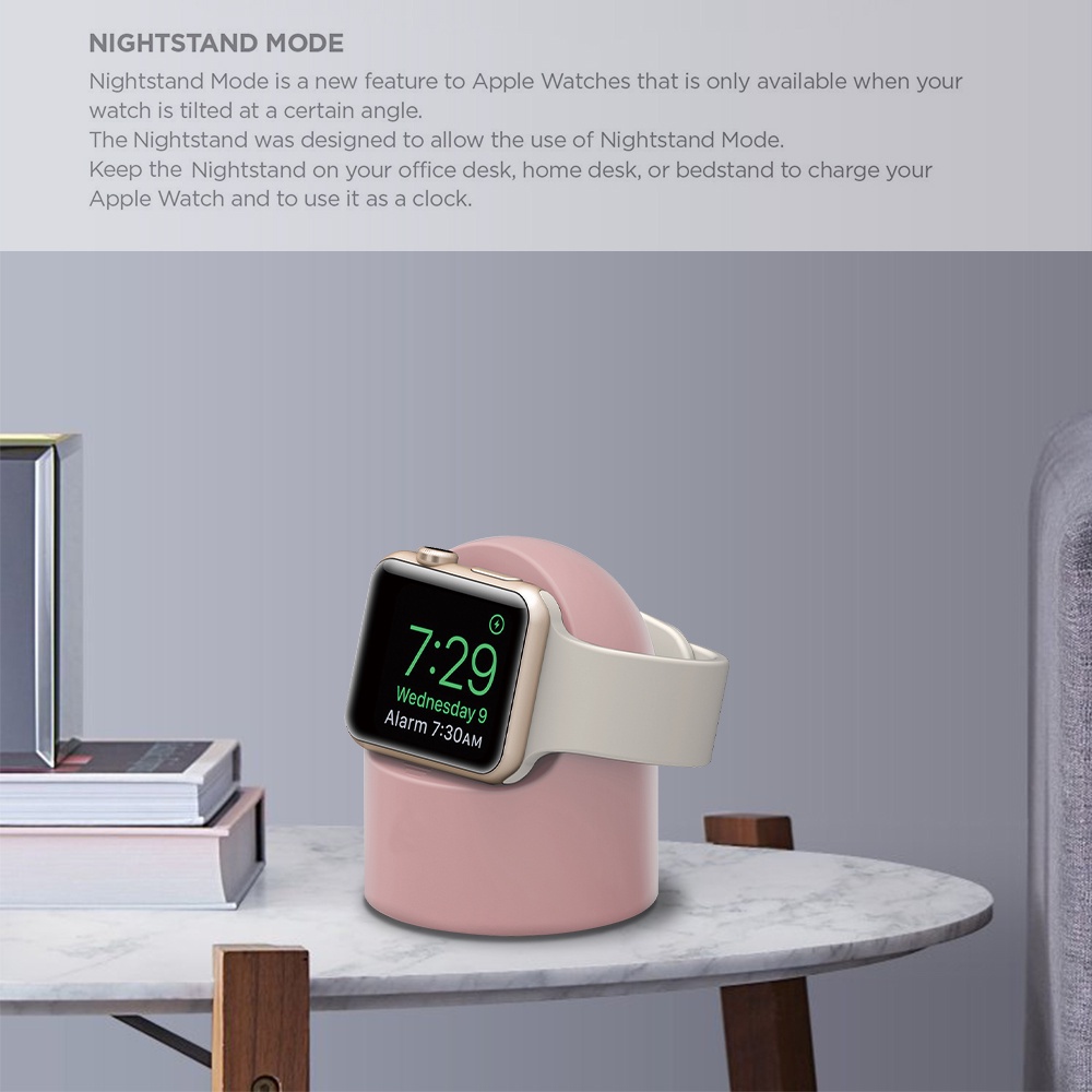 APPLE WATCH Charger Stand Holder iWatch Silicone Dock