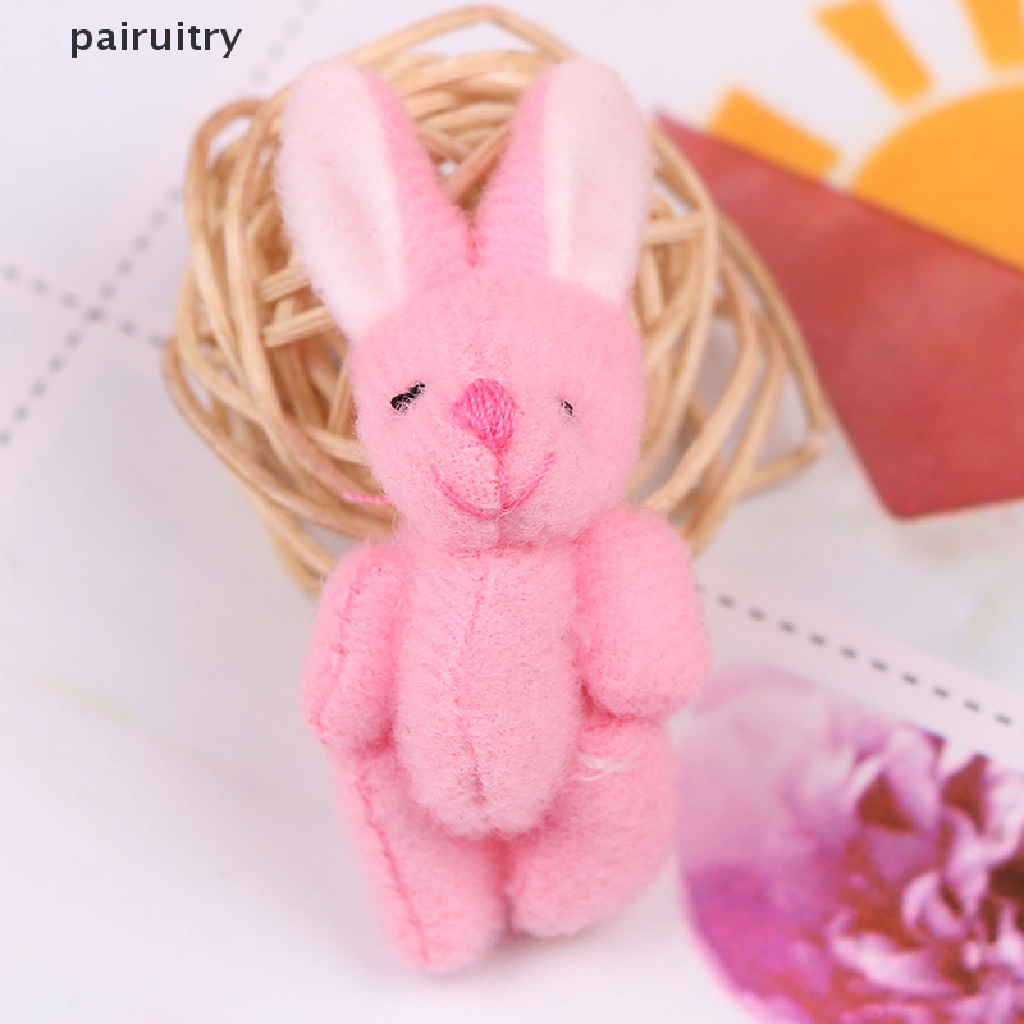 Prt Mini 4cm Kelinci Boneka Boneka Boneka Mainan Bayi Boneka Kelinci plush Untuk Anak-Anak candy box gift toys lovely PRT