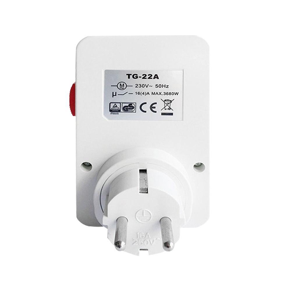 Preva Timer Switch Stop Kontak Dapur Rumah Tangga UK EU US Plug Timer Stop Kontak Timer Mekanik