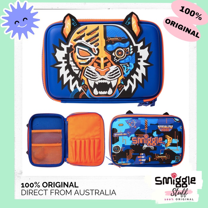 

ORIGINAL SMIGGLE HARDTOP DOUBLE UP PENCIL CASE - TEMPAT PENSIL HARDTOP