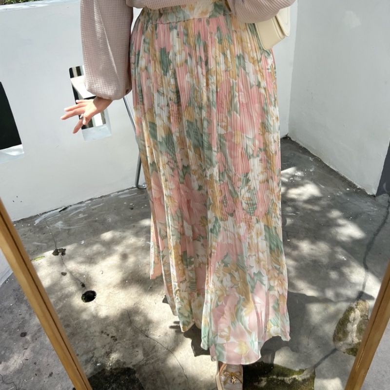 Yasmine Pleats Skirt by Outfix