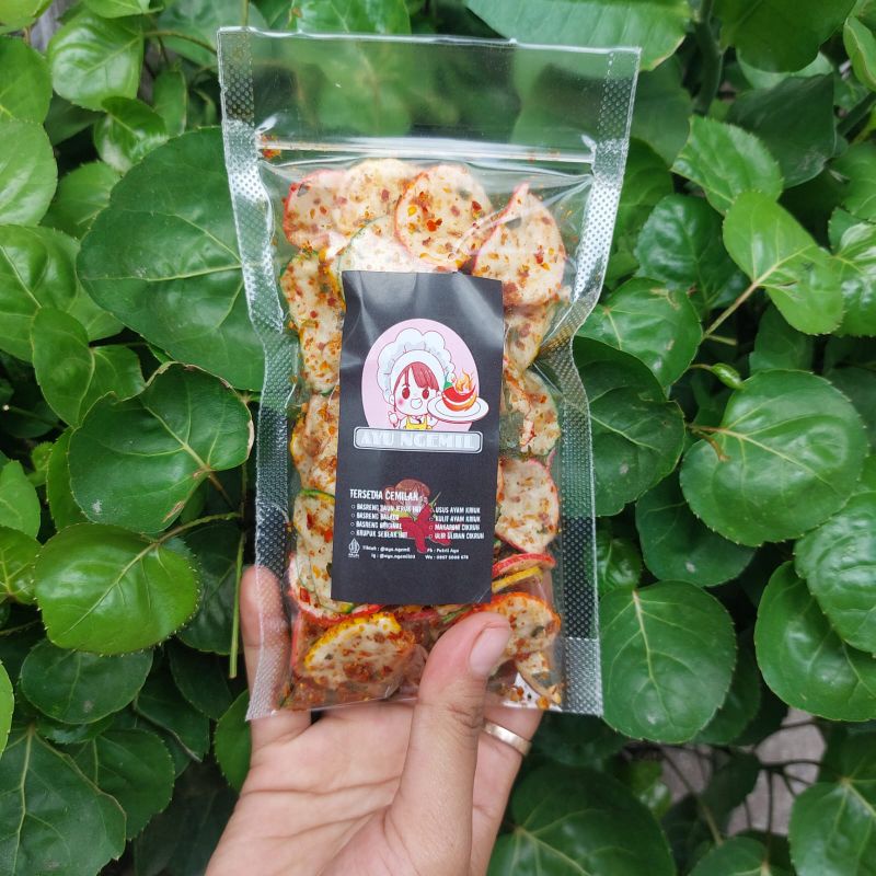 

Krupuk Seblak Pedas Kering Daun Jeruk Renyah