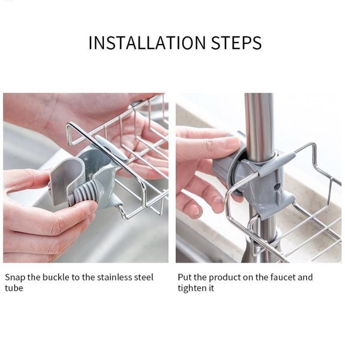 SADA PREMIUM IMPOR / RAK GANTUNGAN KRAN STAINLESSI ORIGINAL