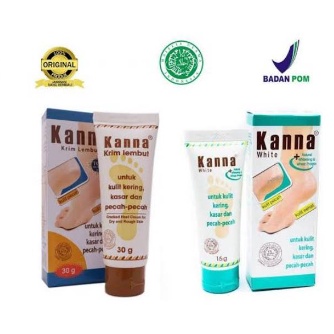 Kanna Soft Cream 30 g/ Kanna Krim Lembut Kaki (Foot Cream)