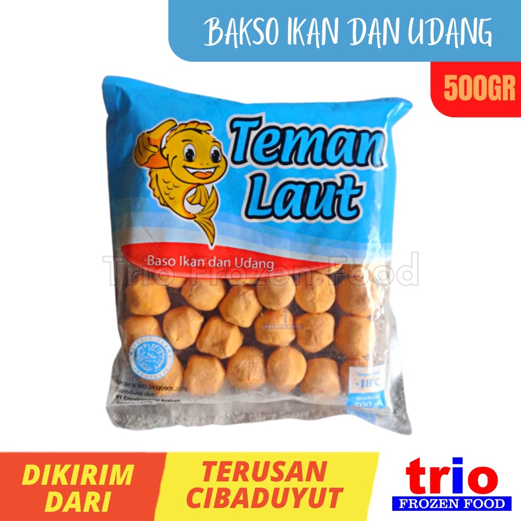 Jual Teman Laut Bakso Ikan Dan Udang 500gr Shopee Indonesia