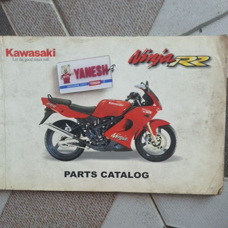 buku katalog catalogue kawasaki ninja RR copyan