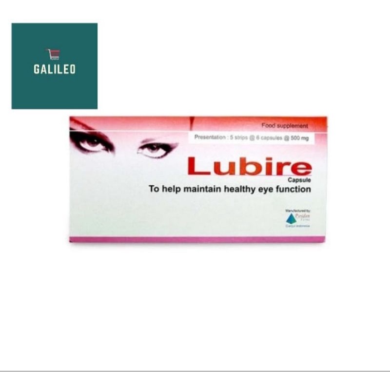 Lubire capsule Vitamin mata isi Box ED 2025