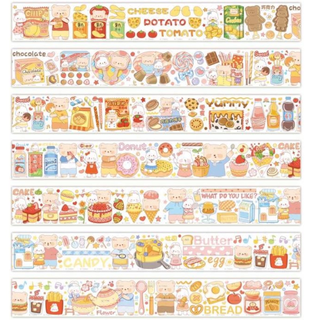 

Radish Ding Mengwusha Snack 240cm Washi Sampler