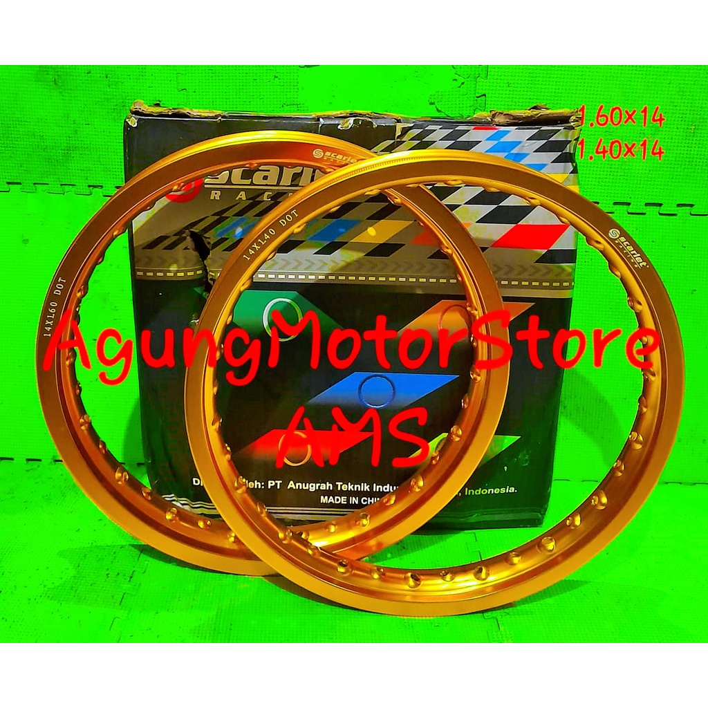 Jual Velg Scarlet Ring Model Wr Shape Shopee Indonesia