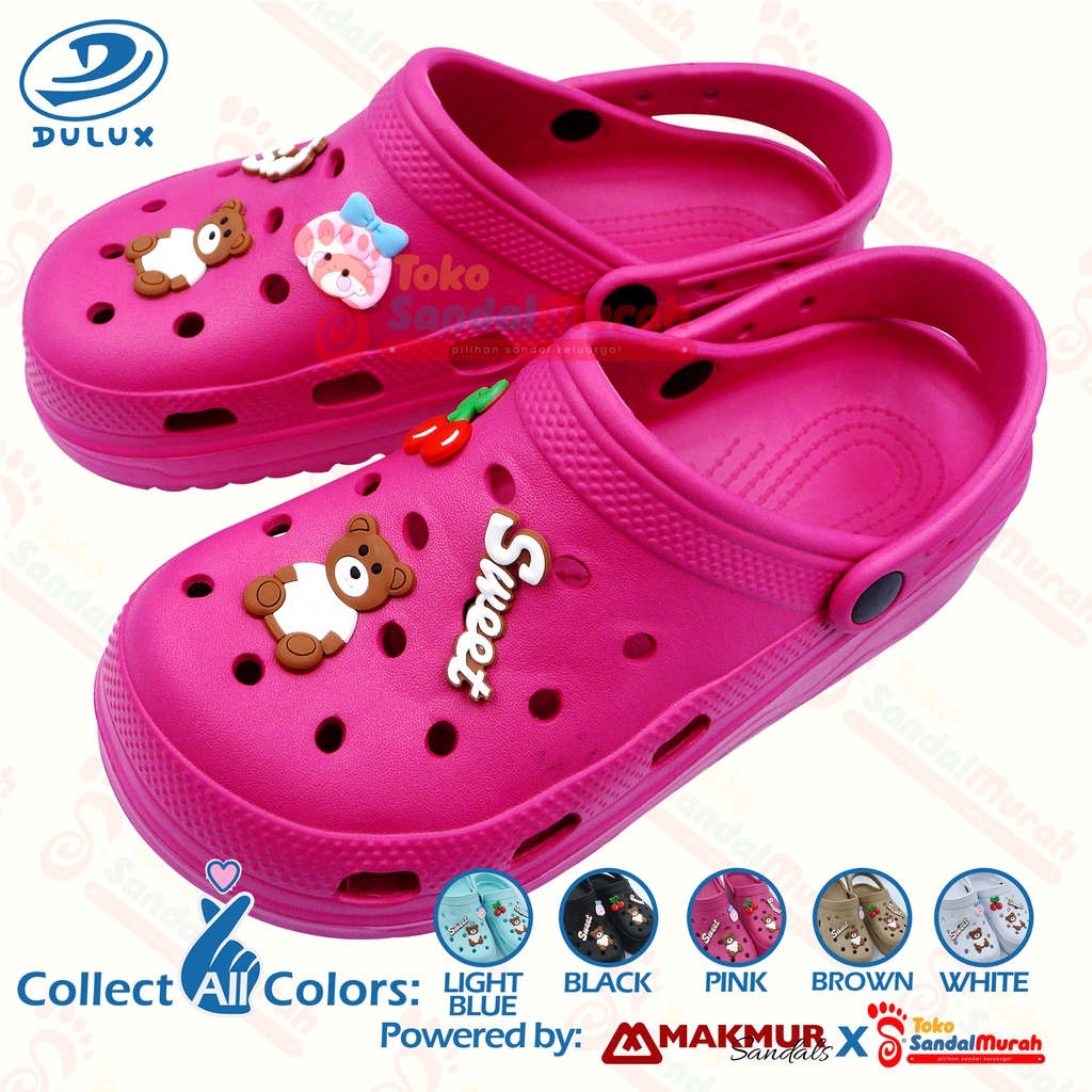 Toko Sendal Murah - Sandal Cros FUJI Uk 36 - 40 / Sandal Perempuan Dewasa Kekinian / Sandal Perempuan Motif Boneka Lucu / Sandal Perempuan Terbaru / Sandal Korea Kualitas Terbaik Anti Air / Sandal Perempuan Nyaman Cantik [Toko Sendal Murah LDS 09 M 805]