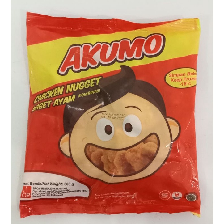 

Akumo Chicken Nugget Kombinasi 500g