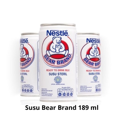 SUSU BEAR BRAND STERIL 189ML