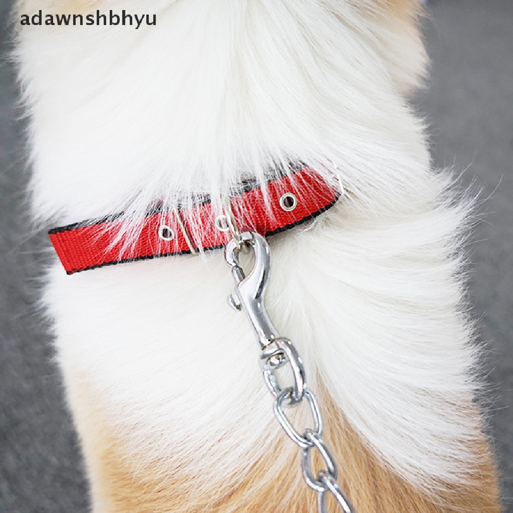 Adawnshbhyu Nylon Dog Collar Untuk Anjing Kecil Sedang Besar Teddy Keji Pitbull Bulldog Beagle ID