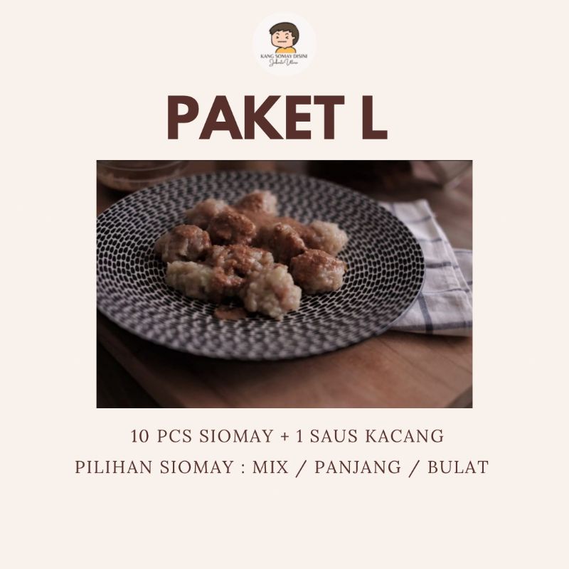 

Kangsomaydisini - Siomay Abang Abang Premium L Pack