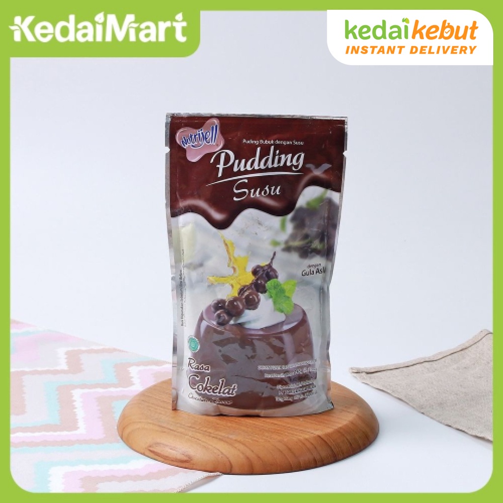 

Pudding Susu Nutrijell Rasa Coklat 145 Gram