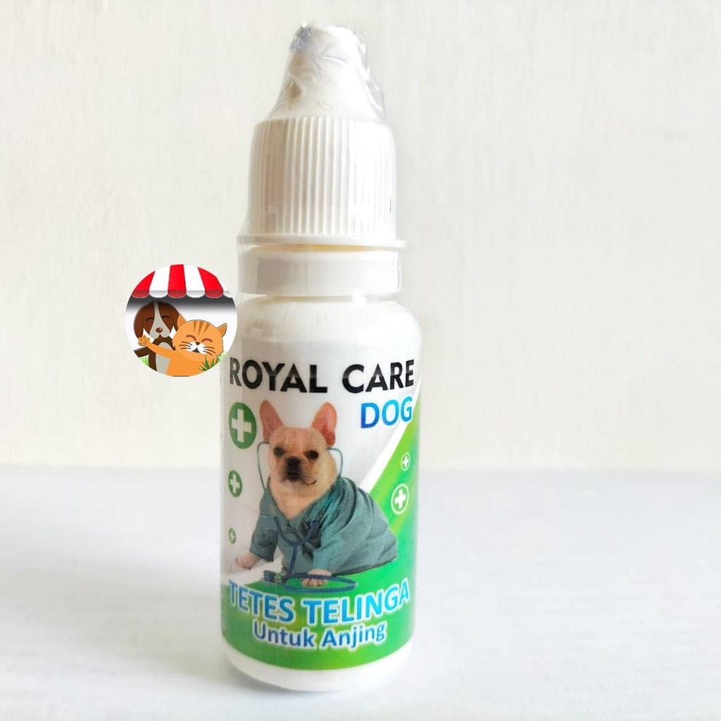 Royal Care Tetes Telinga Dog 10ml - Obat Tetes Iritasi Jamur Anjing
