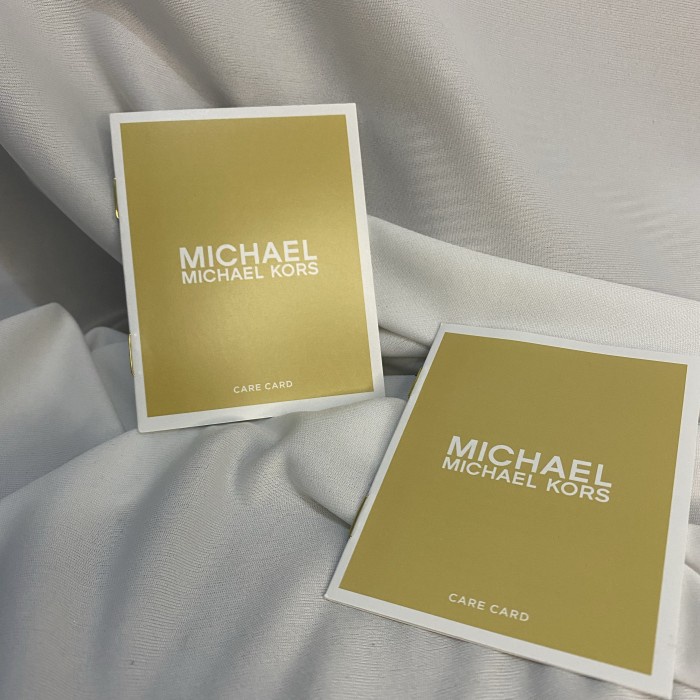Care Card Michael Kors