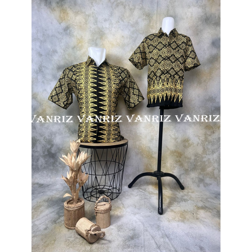 BATIK DEWASA COUPLE BATIK ANAK / BATIK ANAK COUPLE AYAH / BATIK COUPLE ANAK BAPAK / KEMEJA BATIK COUPLE AYAH ANAK