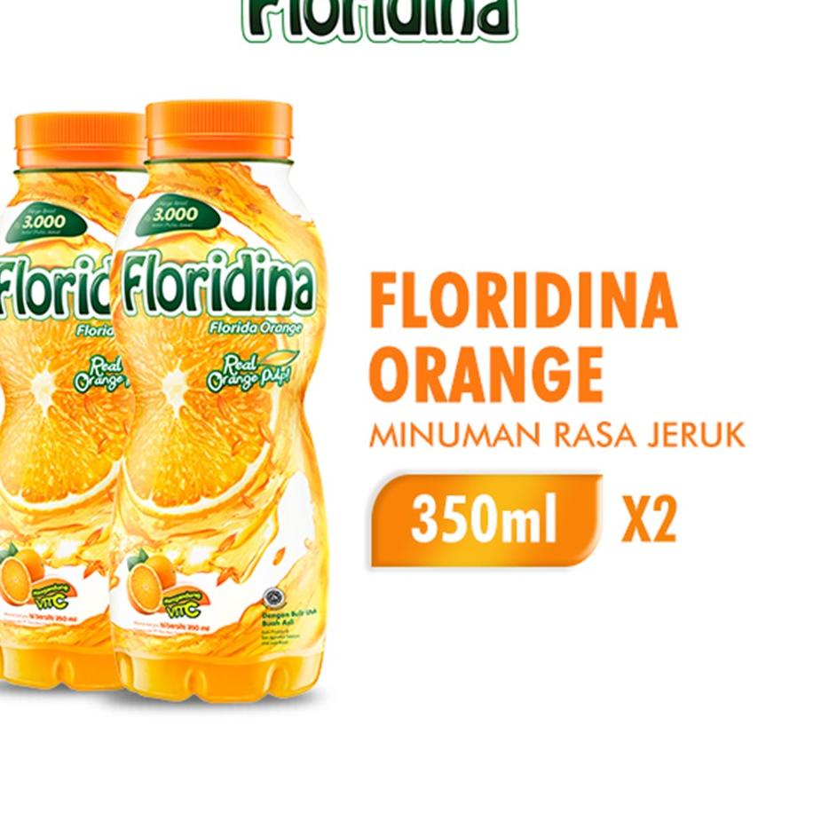 

ヲ Floridina Orange 350 ml x 2 Pcs ⤵