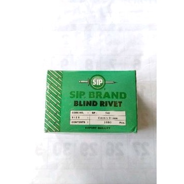 Paku Rivet 4mm ( harga per dus)