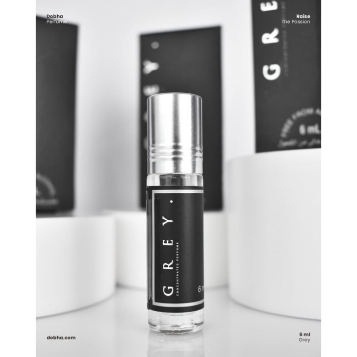 Parfum Minyak Wangi Dobha Aroma Grey 6ml Original Non Alkohol