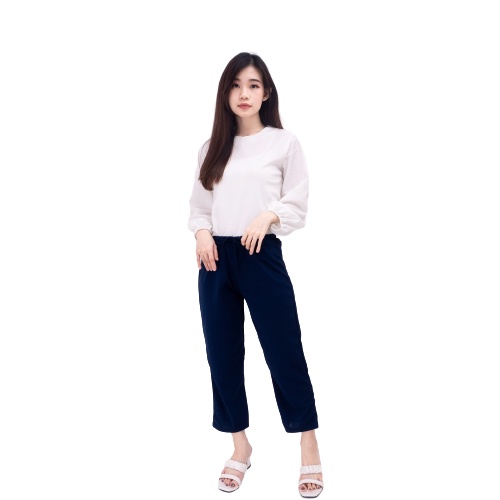 ZASKIYA - Kulot Stella Pants | Celana Panjang Wanita Tanpa Kantong