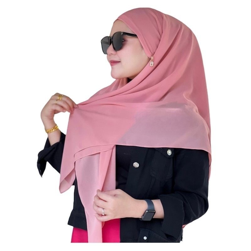 Hijab Segitiga Inner Kuping / Hijab Pashmina Inner Segitiga / Segitiga Inner Kuping